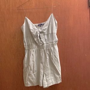 One Clothing Teal Romper